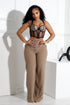 Delicate Love Mesh Boned Bustier
